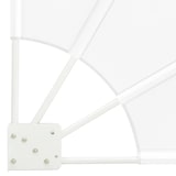 thumbnail of vidaXL Balkon Privacy Scherm Wit 115 x 115 cm Stof
