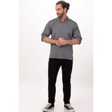 thumbnail of Chef Works® Kochjacke LANSING, Druckverschluss, Cool Vent, lite, Grau, Größe  XL