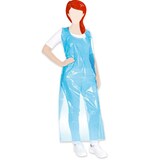 thumbnail of Schürze einweg geblockt ca. 60 my aus LDPE Blau 150x100 cm 25 Stück