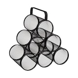 thumbnail of Range Bouteilles en métal noir capacité 6 Bouteilles H 30 cm