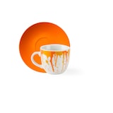 thumbnail of Excelsa set de 6 tazas de café 7 cl Dripping de porcelana multicolor