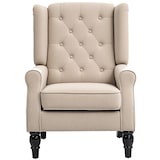 thumbnail of HOMCOM Poltrona per Salotto in Stile Francese con Cuscini Beige