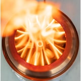 thumbnail of Caminetto da tavolo a pellet RedFire Volcano Small – acciaio inossidabile 304 – Ø14 cm – altezza 18,7 cm – inox