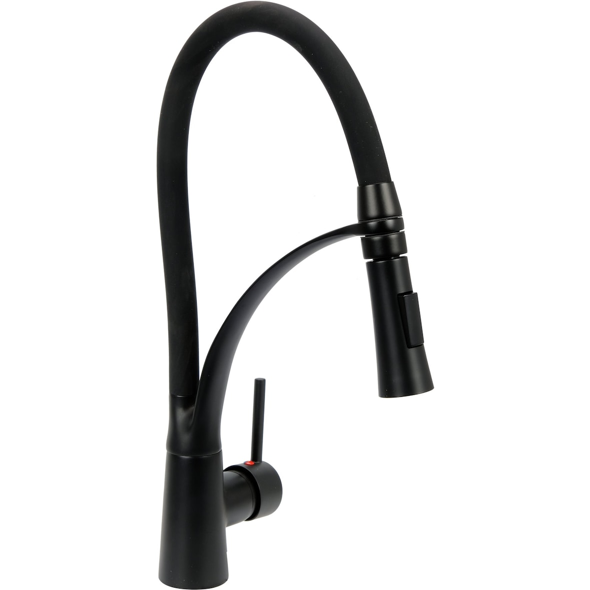 Robinetterie de cuisine Flexible NOIR, noir 43cm, Robinet, robinet d'évier, mélangeur