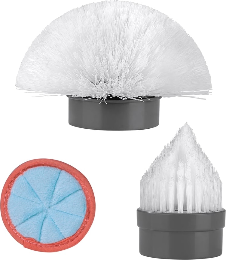 CLEANmaxx Ersatz-Bürstenkopf 3-tlg. für die Akku-Reinigungsbürste 3,7V