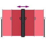 thumbnail of Toldo lateral retráctil rojo 160x1200 cm