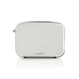 thumbnail of Grille-pain 2 Fentes Larges 900w Blanc Soft-touch Fonction Décongélation Usage Non Intensif Nedis