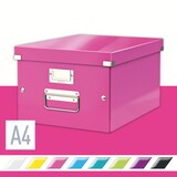 thumbnail of Caja de archivo universal Click & Store Mediana (281x200x369 mm), fucsia