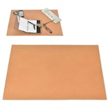 thumbnail of Ruitertassen Schreibunterlage Leder Schreibtischauflage 60x40cm Unterlage Schreibauflage Matte natur braun