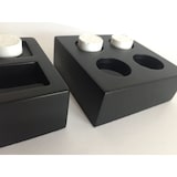 thumbnail of OIO NATURA Komprimierte biologisch abbaubare Tücher von OIO (Packung mit 800 Stück) + 4 Keramiksockel Duo