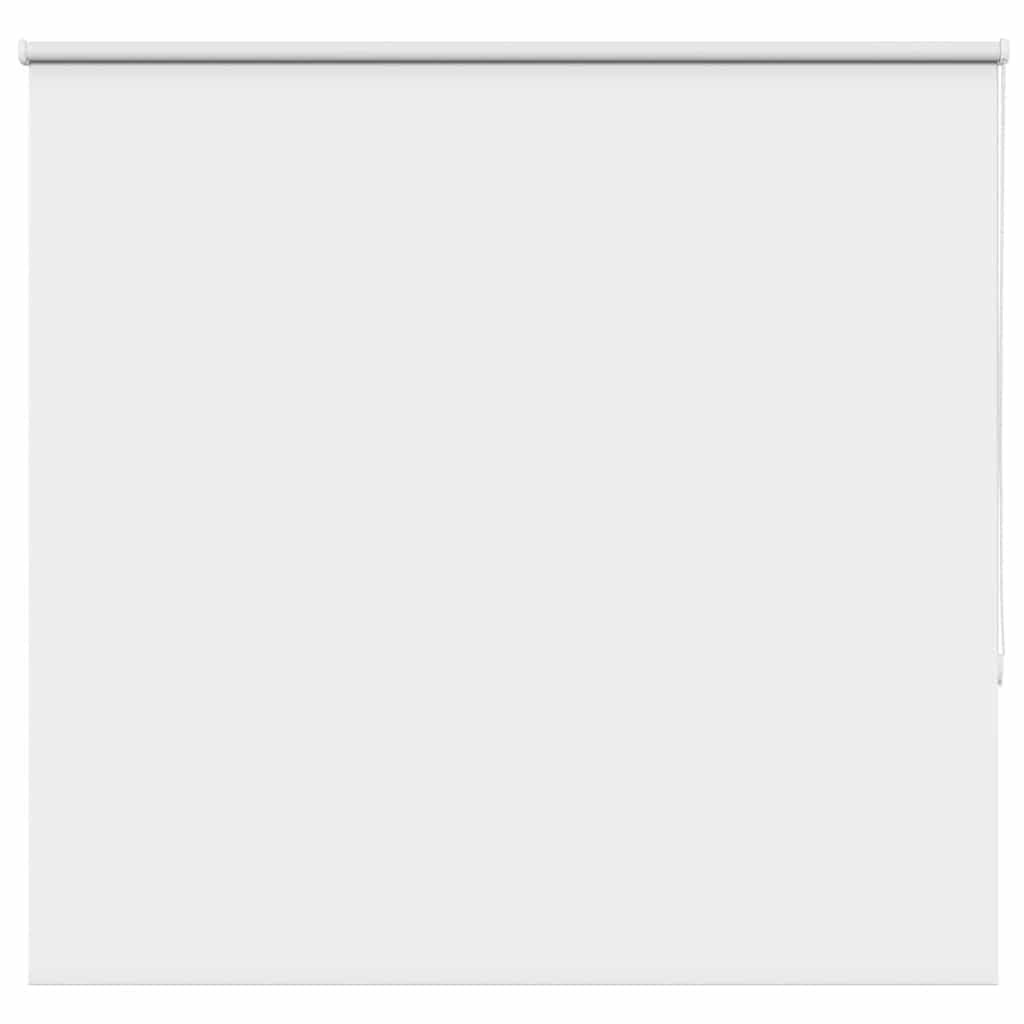 vidaXL Rolgordijn verduisterend 145x175 cm stofbreedte 141,6 cm wit