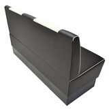 thumbnail of Gastro Sitzbank Americano Retro | Dinerbank Schwarz & Weiß | 160 cm breit | Amerikanische Sitzbank