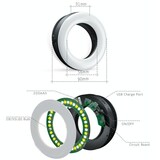 thumbnail of Ring Light Selfie LED Universel Pour Téléphone Avec Réglage Lumière Chaude/Froide YONIS