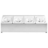 thumbnail of vidaXL Gastronormbakkenhouder met 4 GN 1/6 bakken roestvrij staal