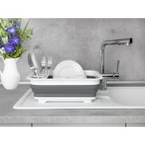 thumbnail of WENKO Geschirrabtropfer Mod. Gaia faltbar Grau/Weiß