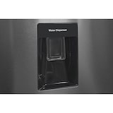 thumbnail of Exquisit Kühl-Gefrierkombination KGC320-95-E-WS-040C inoxlook-az | 313 L Volumen | Kühlgefrierkombination freistehend Wasserspender | 4* Gefrieren