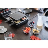 thumbnail of Unold 48755 Raclette uitschuifbaar, partygrill, raclette-grill voor maximaal 8 personen