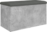 thumbnail of Décoshop26 - Aufbewahrungsbank Farbe Betongrau 82 x 42 x 45 cm Holzwerkstoff DEC024767