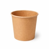 thumbnail of RyanPack Papp-Suppenbecher 360 ml Kraft Braun – 500 Stück Karton (20x25) – Gastronomie