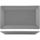 thumbnail of H&H Set 6 Piatti Rettangolari Osaka Stoneware, Grigio, Cm 25x15