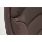 thumbnail of FineBuy Design Bürostuhl Echtleder braun Schreibtischstuhl bis 120 kg XXL Chefsessel höhenverstellbar