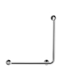 thumbnail of Rossignol - Barre d'appui PMR 90° 45x60cm en inox (18-10) droite BISKA - chromé