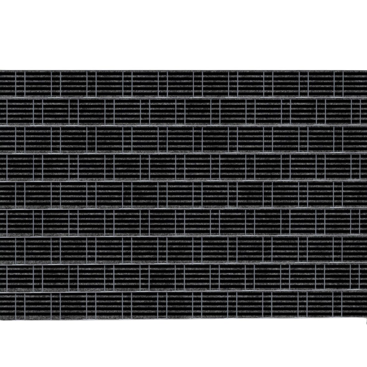 zaun|zu® Sichtschutzstreifen STRIPE - Bedruckter Sichtschutz 2,5m x 1,8m