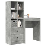 thumbnail of vidaXL Schreibtisch mit Schubladen 2 pcs Beton Grau