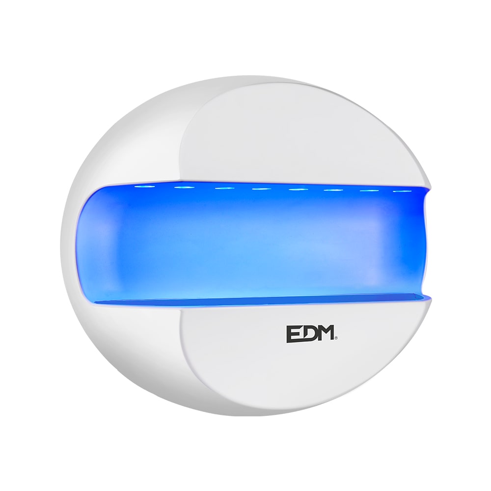 EDM - Exterminador De Insectos Led Con Placa Adhesiva 5W 33,5X12X29,5Cm Edm