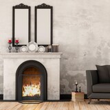 thumbnail of Relaxdays Funkenschutzgitter, Kaminschirm gegen Funkenflug, Funkenschutz Kamin & Ofen, HxB: 61x54 cm, Metall, schwarz