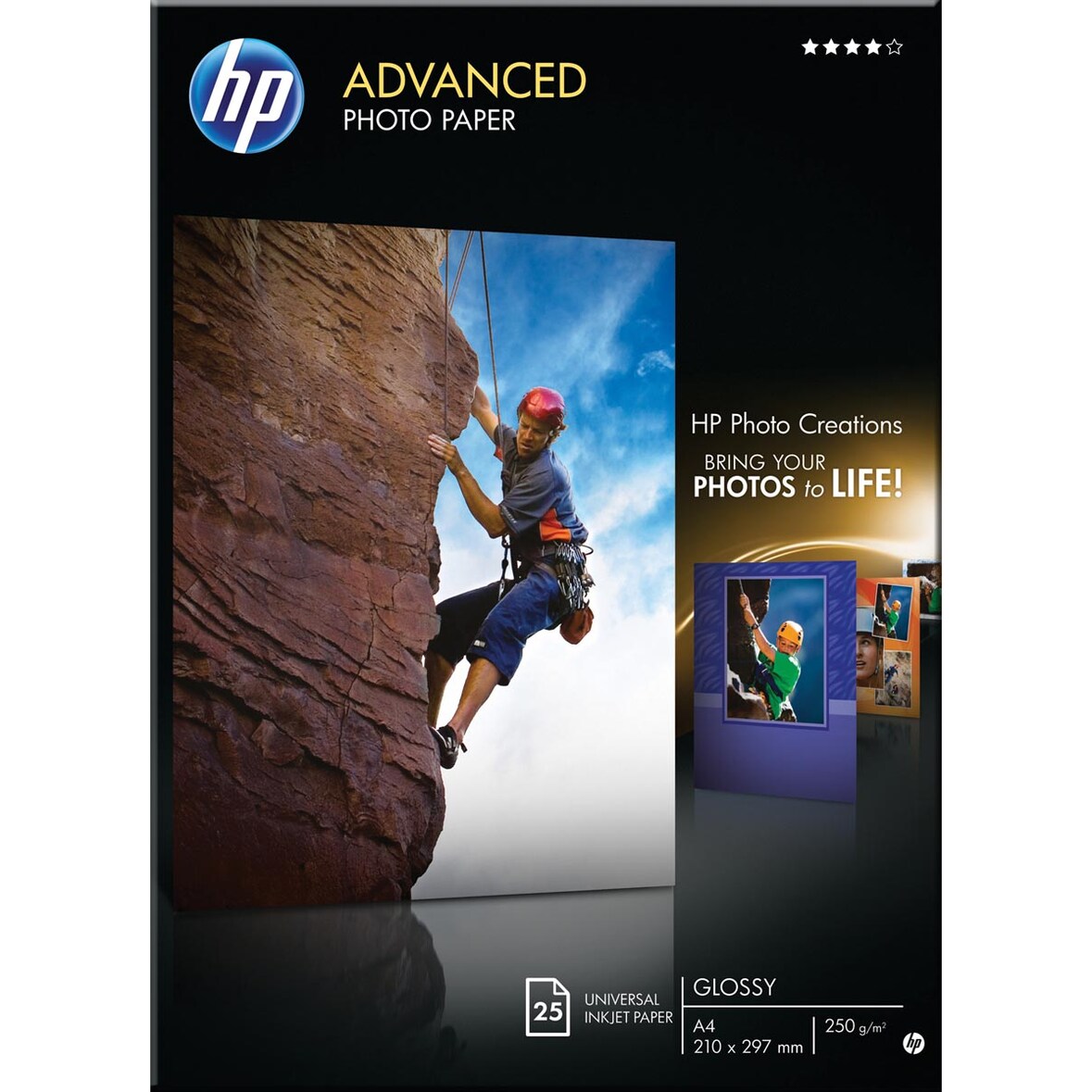Papier Photo Imprimante Hp Advanced Brillant