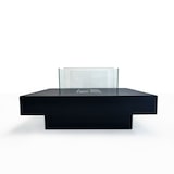 thumbnail of Panarea Schwarzer 70x70x35 Bioethanol-Standkamin für den Innen- und Außenbereich