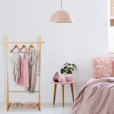 thumbnail of Relaxdays Kleiderständer mit Schuhablage, Kleiderstange, freistehend, Kleiderablage, HBT: 153x87,5x45 cm, Holz, natur