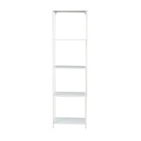 thumbnail of SVITA CARPO Regal Bücherregal Design Industrial Style Schmal Metall Weiß