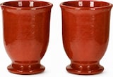 thumbnail of 2er Set Lasierte Tonbecher 175ml ideal für Honigwein