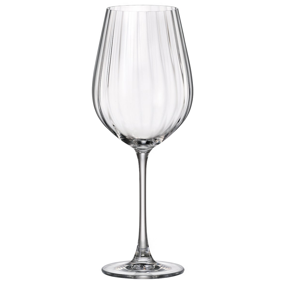 Bohemia Cristal Rotweingläser, Columba Optic, 65cl. 6er