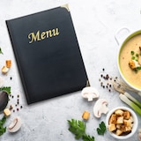 thumbnail of Securit® Porte-menu Basic - (4 inserts fixes recto-verso inclus, affiche 8xA4)