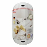 thumbnail of Dr. Oetker Stollenbackform White Christmas Baking, Backform, Stollenform, Stahlblech, Weiß, 1398