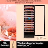 thumbnail of Klarstein Vinovilla Grande 165 Built-in Uno Onyx Weinkühlschrank 433 Ltr 165 Fl. Schwarz
