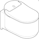 thumbnail of Grohe Dusch-WC Sensia Arena Kpl.-Anlage f Unterputzspülkästen weiss