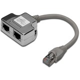 thumbnail of DIGITUS CAT 5e Patchkabel-Adapter, 2x CAT 5e, geschirmt, 0.19m