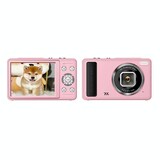 thumbnail of Appareil Photo Numérique 4K HD 64MP Zoom 18X Écran 2.4 Pouces Noir Rose 2 YONIS