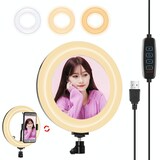 thumbnail of Ring Light LED 20cm 3 Modes Pour Selfies Vidéos Et Photographie Portable YONIS