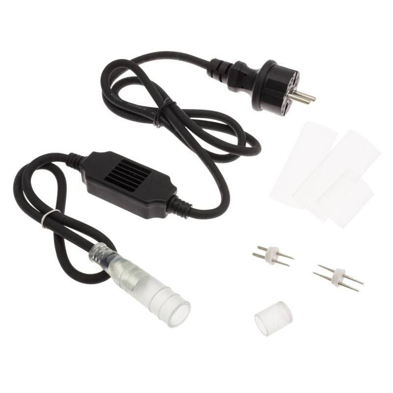 Kit alimentation pour cordon lumineux LED professionnel 13mm Lotti