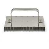 thumbnail of Stampo per pane Rigato (Brescianina) in acciaio inox dimensioni 10x8 cm