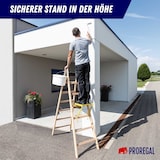 thumbnail of PROREGAL Sprossen-Stehleiter Holz 2x4 Sprossen