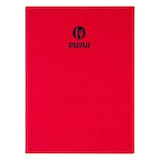 thumbnail of Portamenú con 4 fundas A4 Eclipse Granate Makro Professional