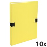 thumbnail of Exacompta - Réf. 38006H - Carton de 10 Chemises dos extensible Forever papier - Jaune
