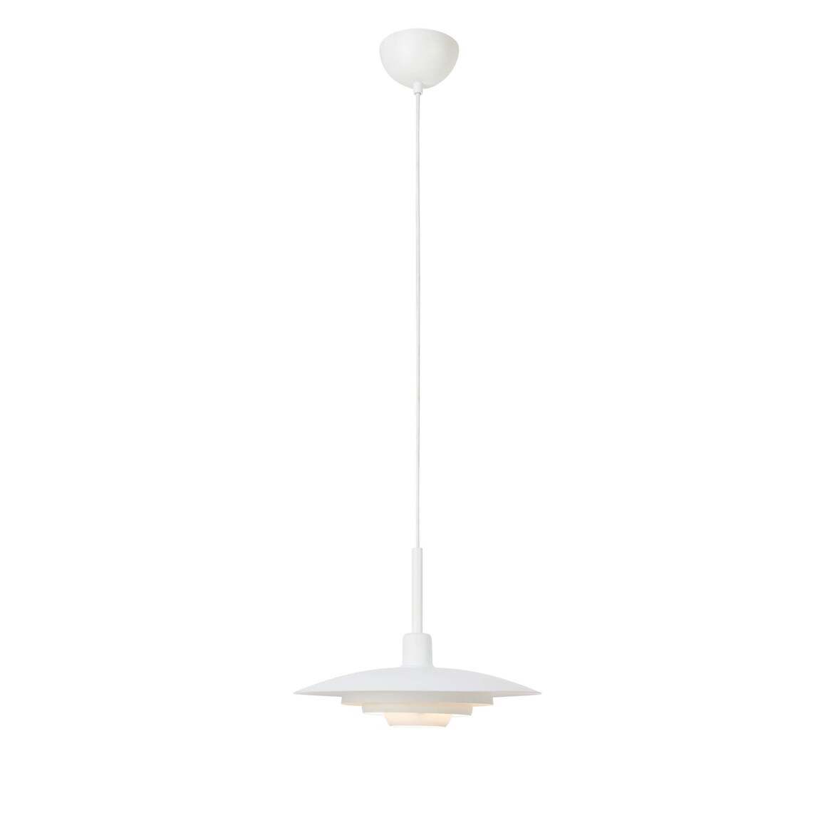 MARKSLÖJD Piny Pendelleuchte 1L 35cm weiß