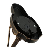 thumbnail of Licht-Erlebnisse Tiffany Außenleuchte SALZBURG in Kupfer Antik Aluminium Buntglas Vintage E27 H:43cm Wandlampe Haus, CX1209-39M